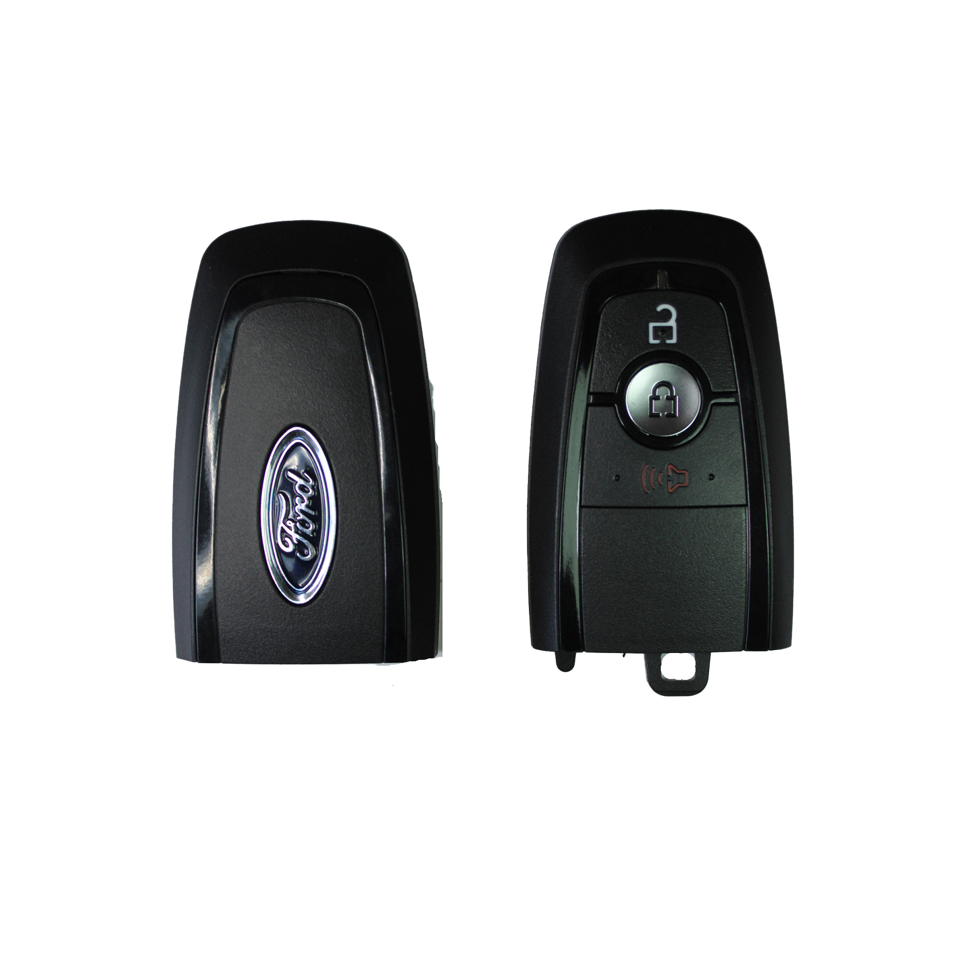 Ford - Carcasa de llave tipo tarjeta con hoja y 3 botones KS-48 - Image 2