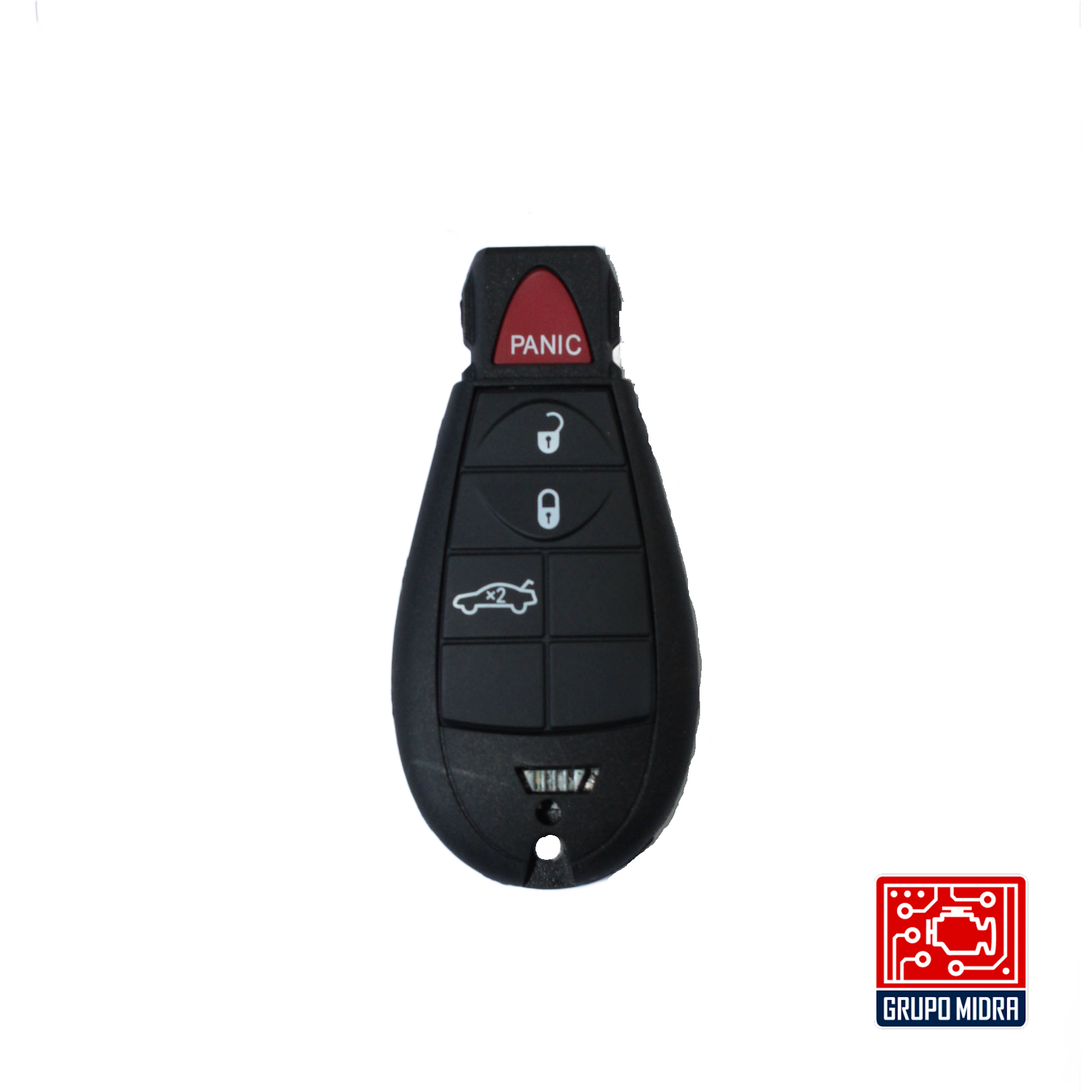 Chrysler - Llave Control OEM 3+1 Botones 433MHz