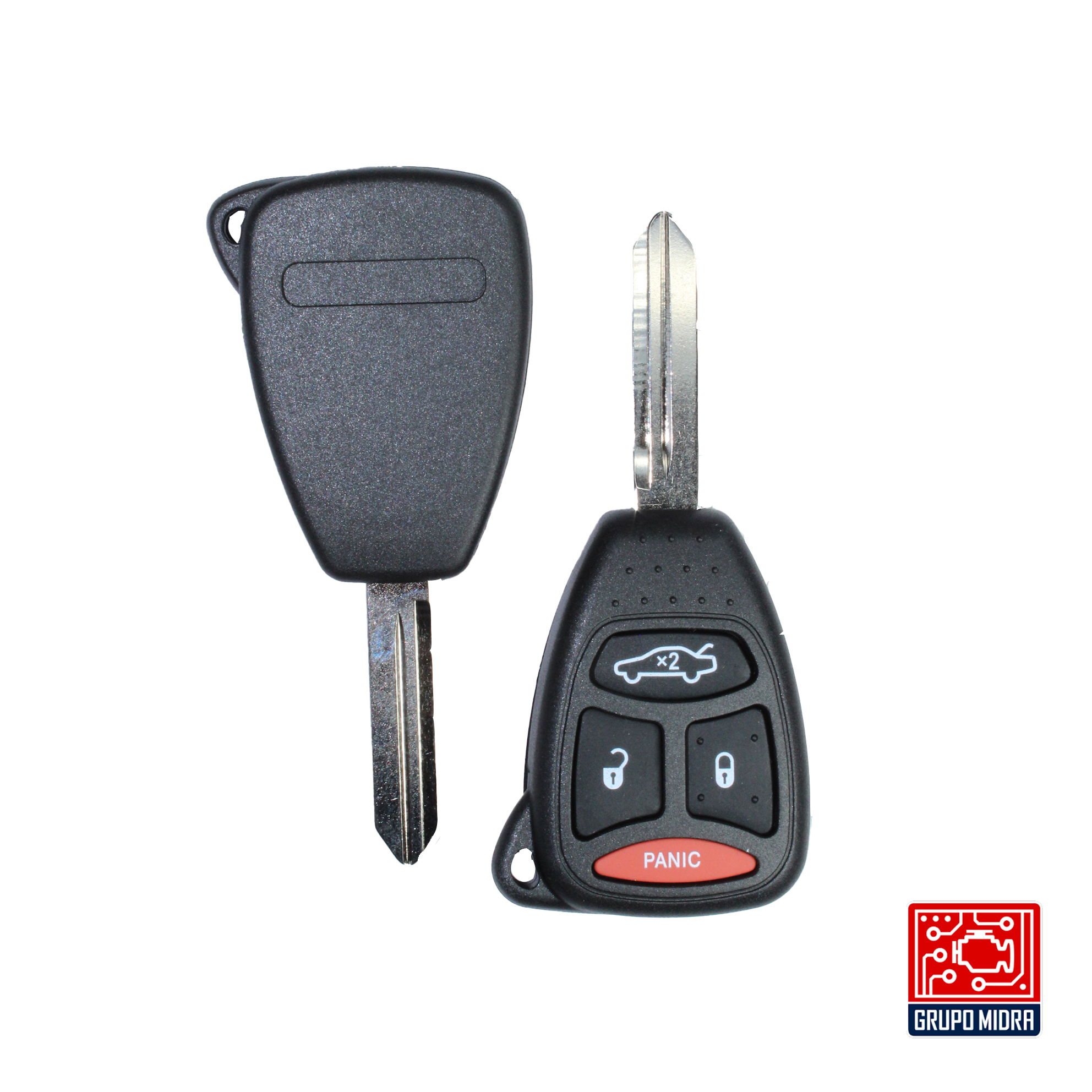 Chrysler A-11 - Carcasa de Llave 3+1 Botones - Image 2