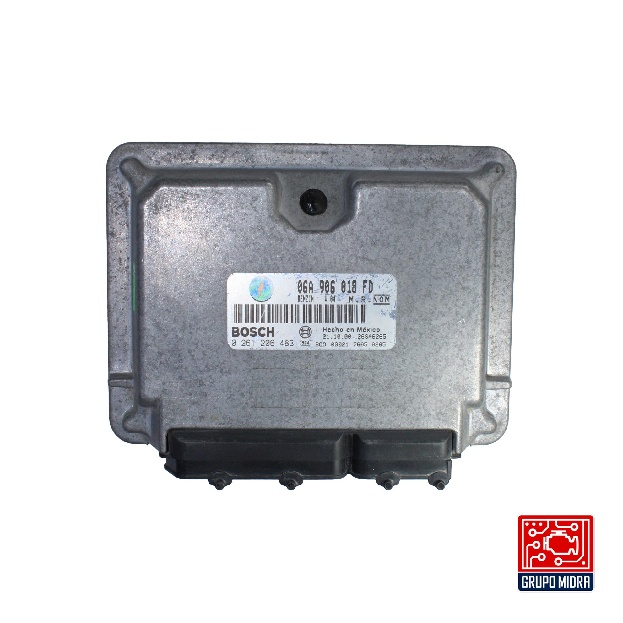 Computadora Automotriz Golf, Jetta y Beetle 2.0 – 2003 a 2005 (06A-906-018-FD)