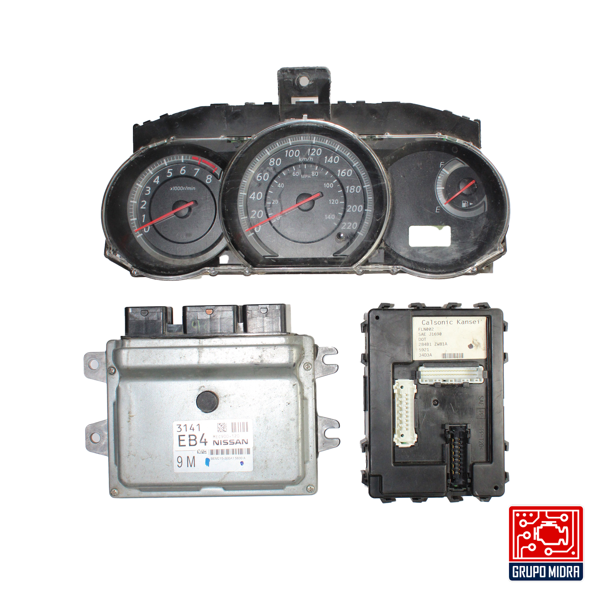 KIT Nissan Tiida Estándar 2009–2012