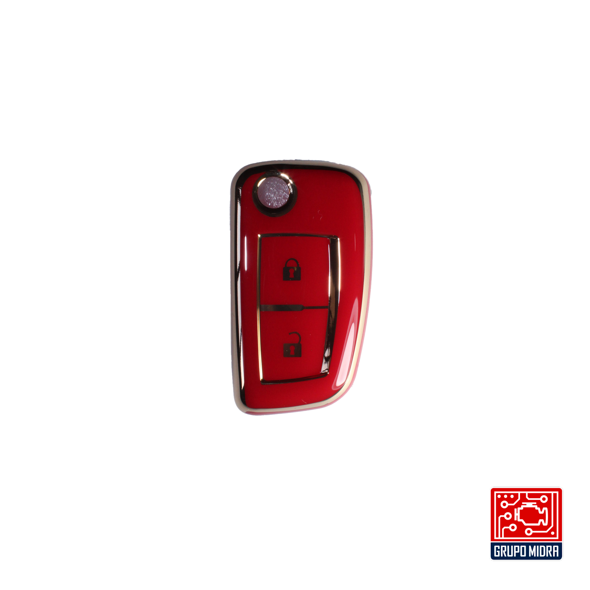 Funda PREMIUM roja. Para llave NISSAN - Image 3