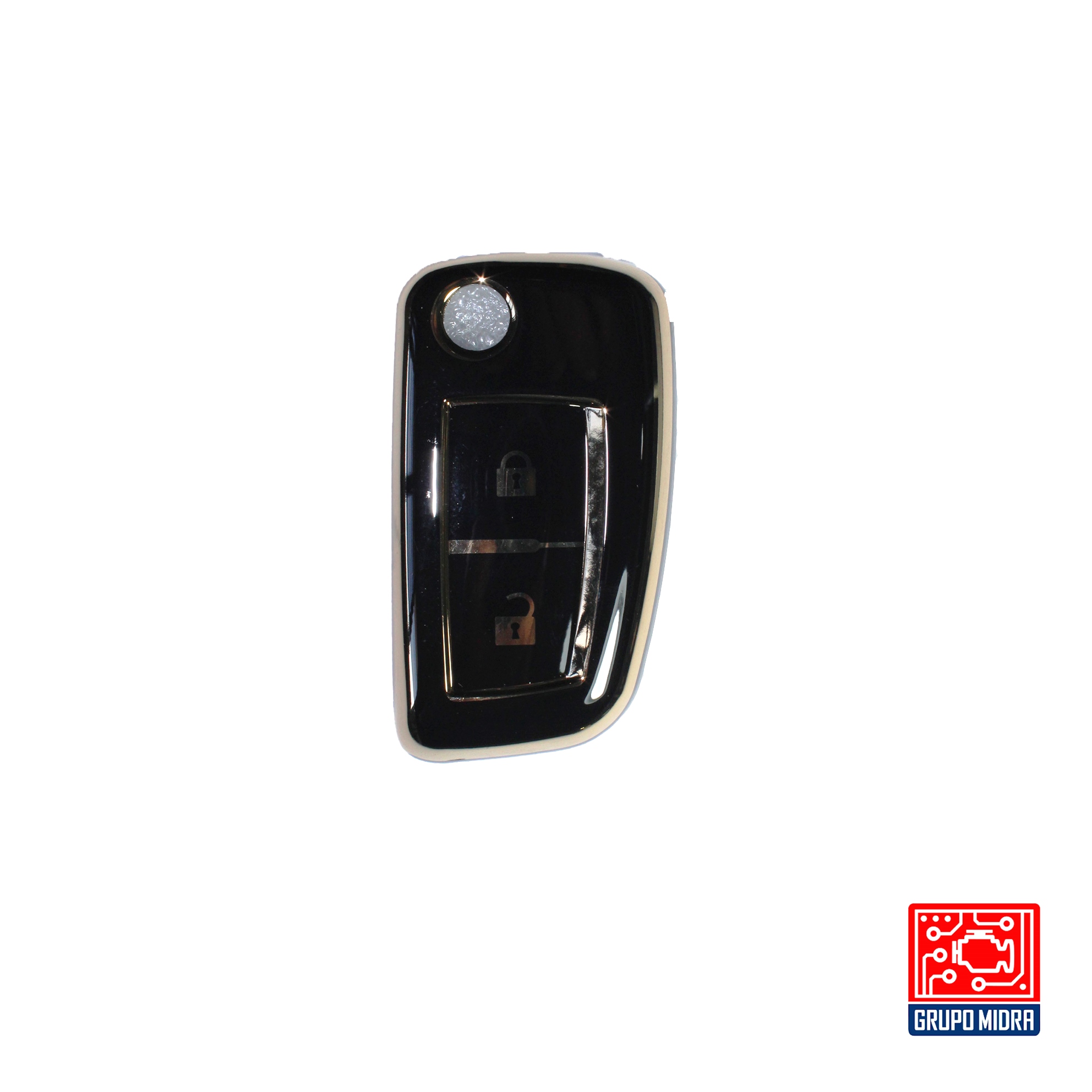 Funda PREMIUM negra. Para llave NISSAN - Image 2