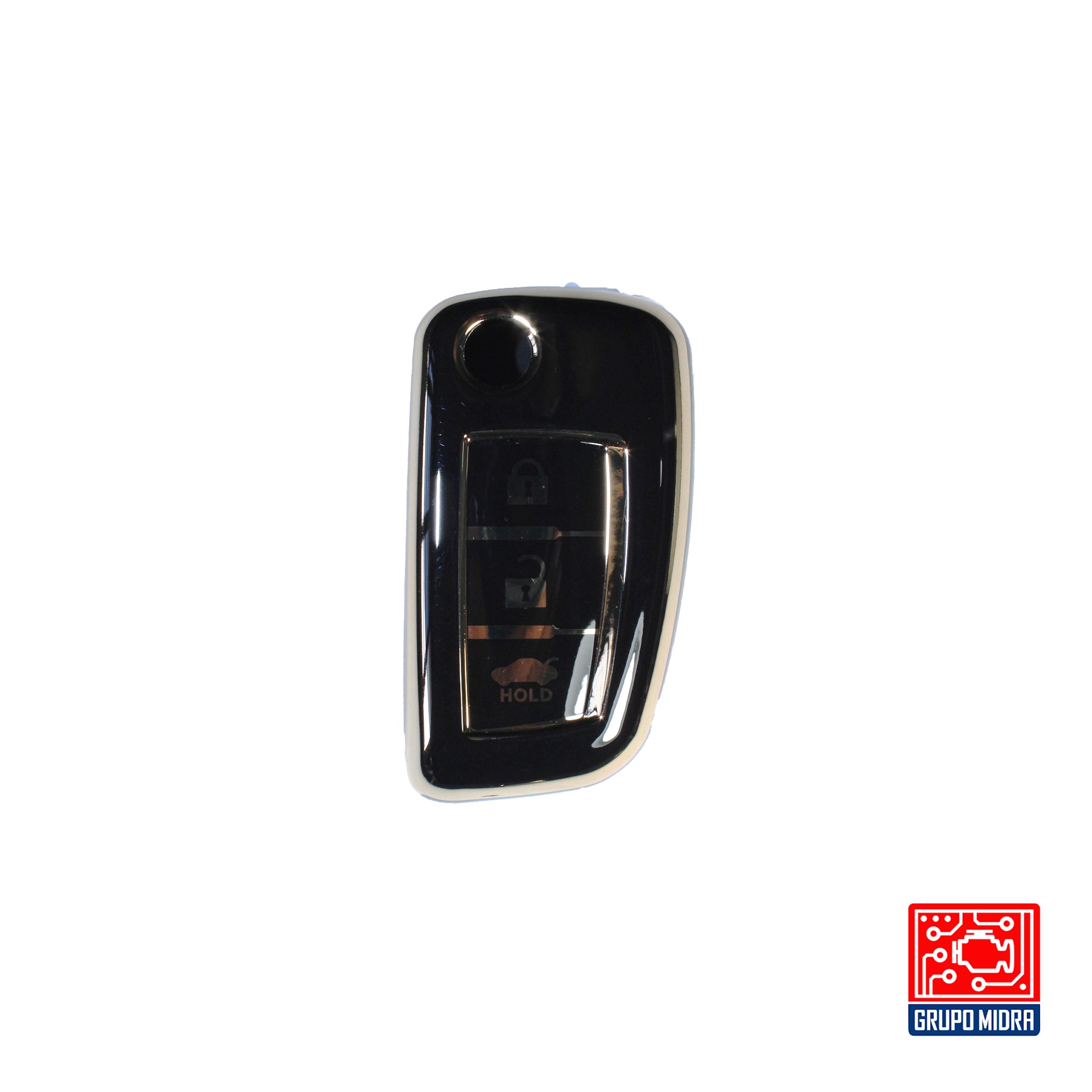 Funda PREMIUM negra. Para llave NISSAN - Image 3