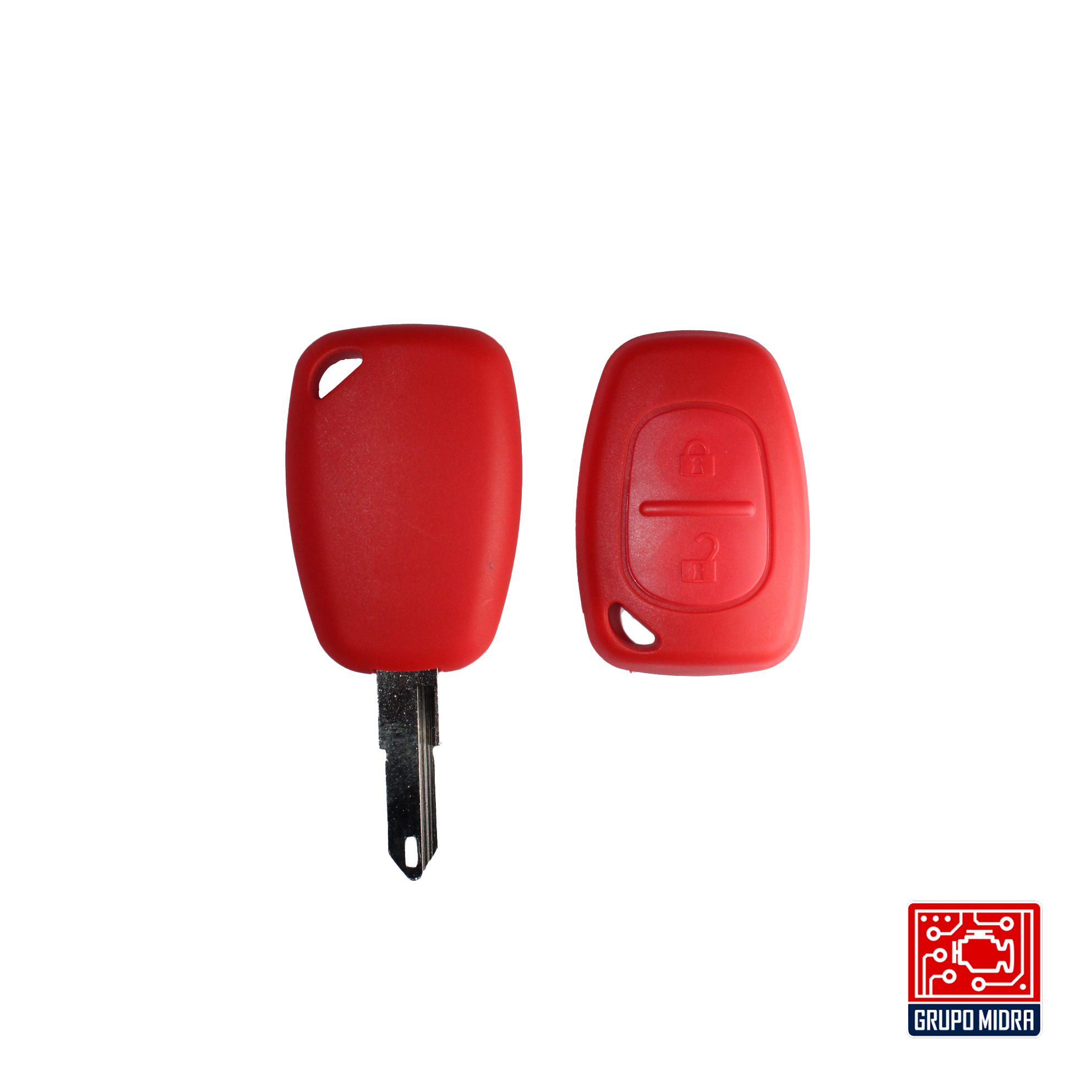 Funda PREMIUM roja. Para llave NISSAN - Image 2