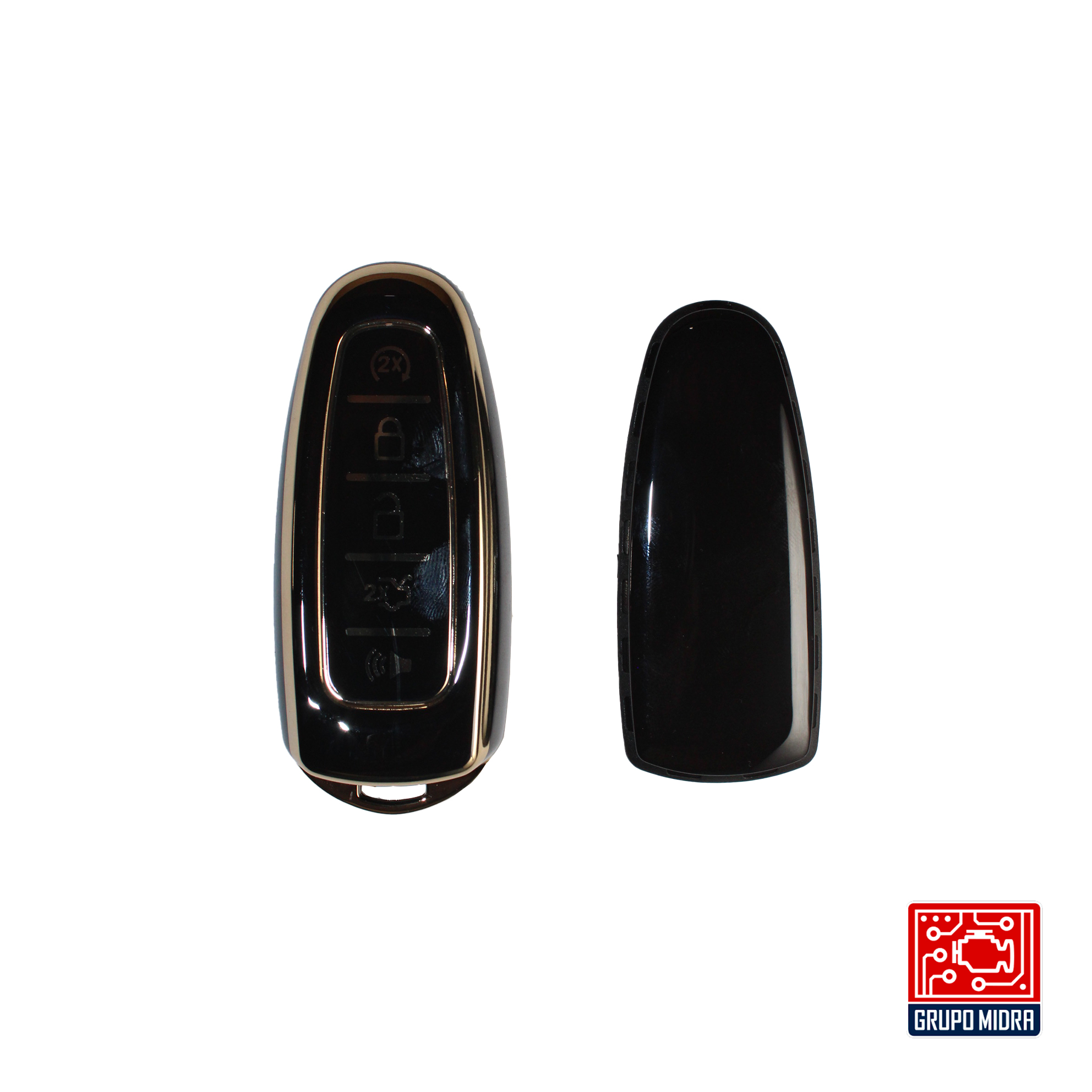 Funda PREMIUM negra. Para llave FORD - Image 3