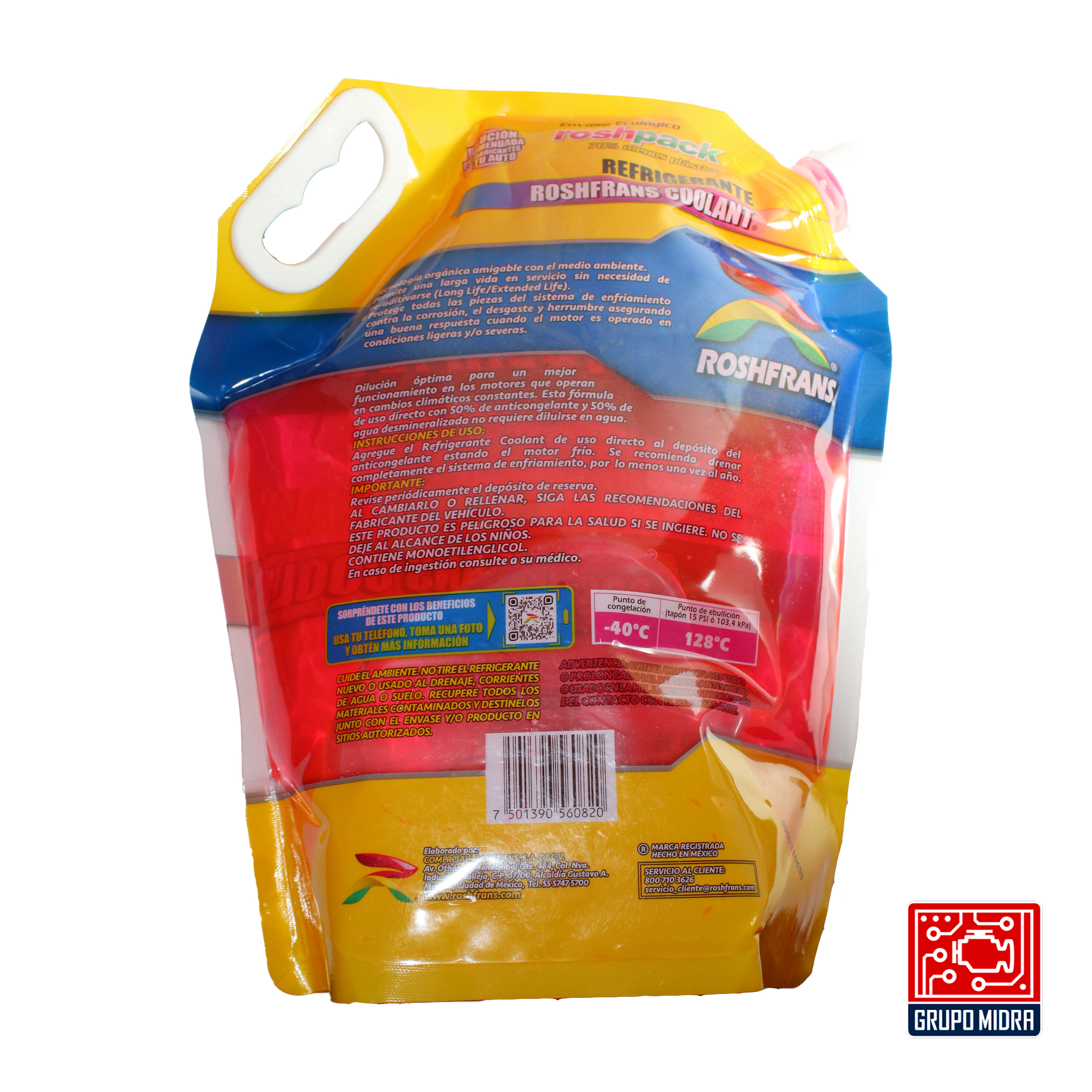 Roshfrans Coolant Anticongelante Rosa (3.785 L) - Image 2