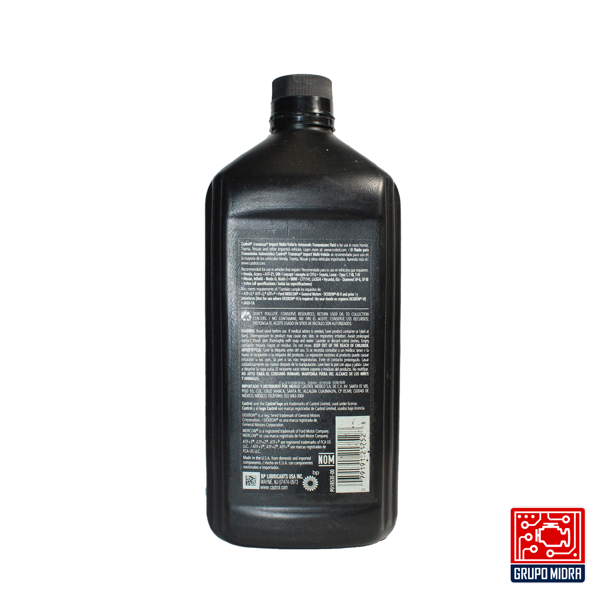 Castrol Transmax Aceite de Transmision Automatica (946 ml) - Image 2