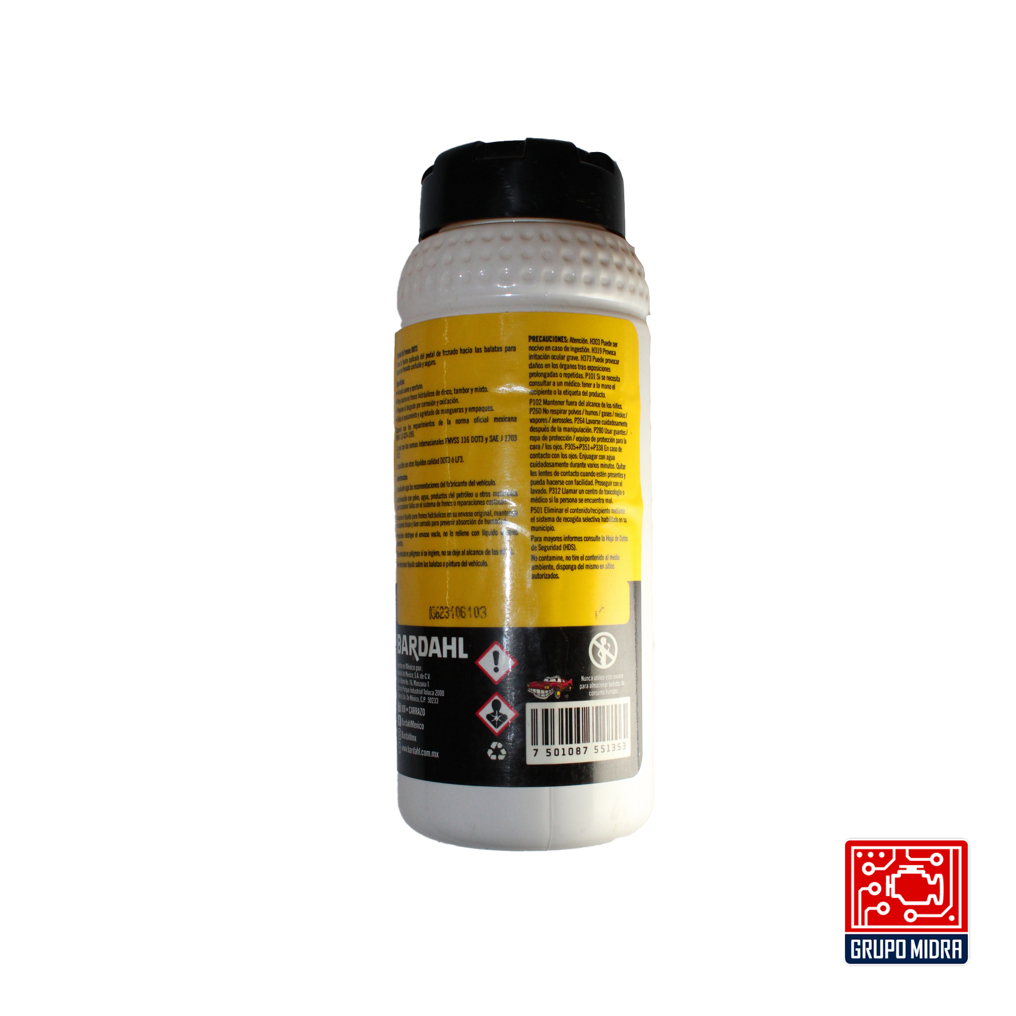 Bardahl Líquido para Frenos DOT3 LF3 (350 ml) - Image 2