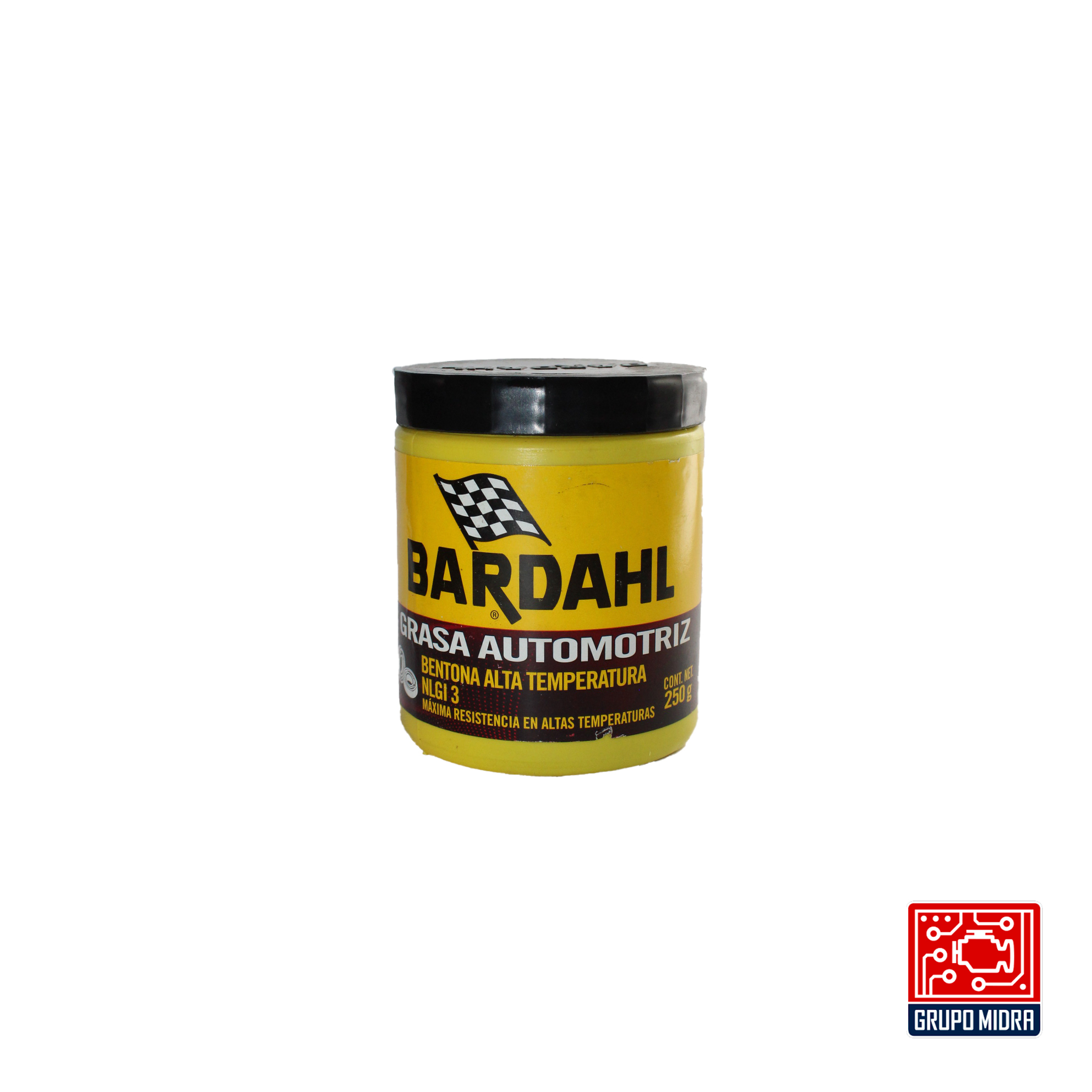 BARDAHL Grasa Bentona Alta Temperatura NLGI 3 (250 Gr)