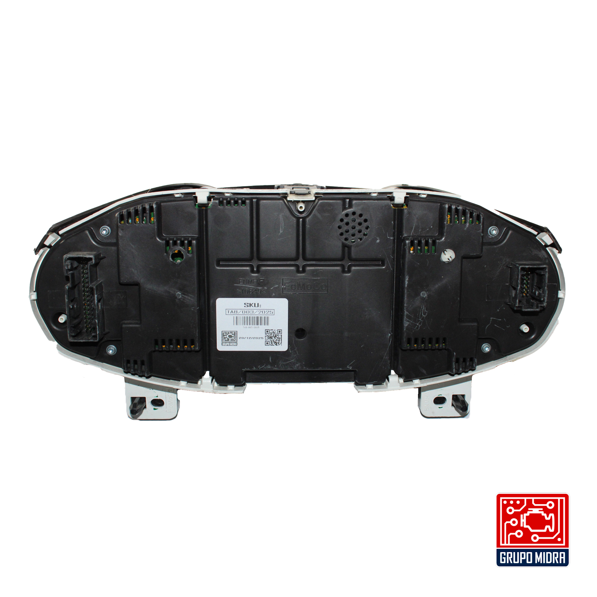 Cluster Velocímetro, Ford Fiesta 2015, 1.6 Negro y Plata. Con Llaves - Image 3