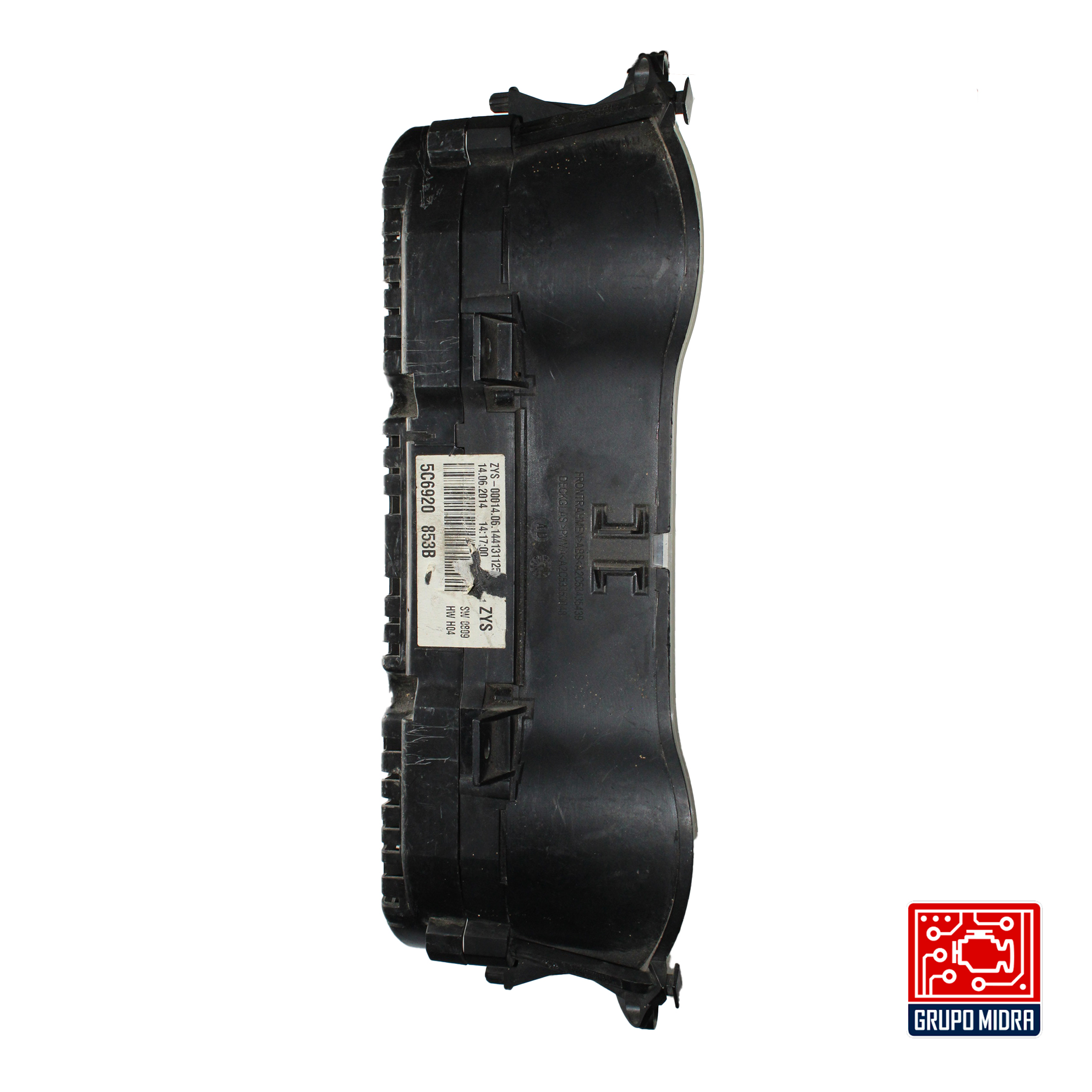 Cluster Velocímetro, VW Jetta MK6 2011 - 2016, Negro. - Image 2