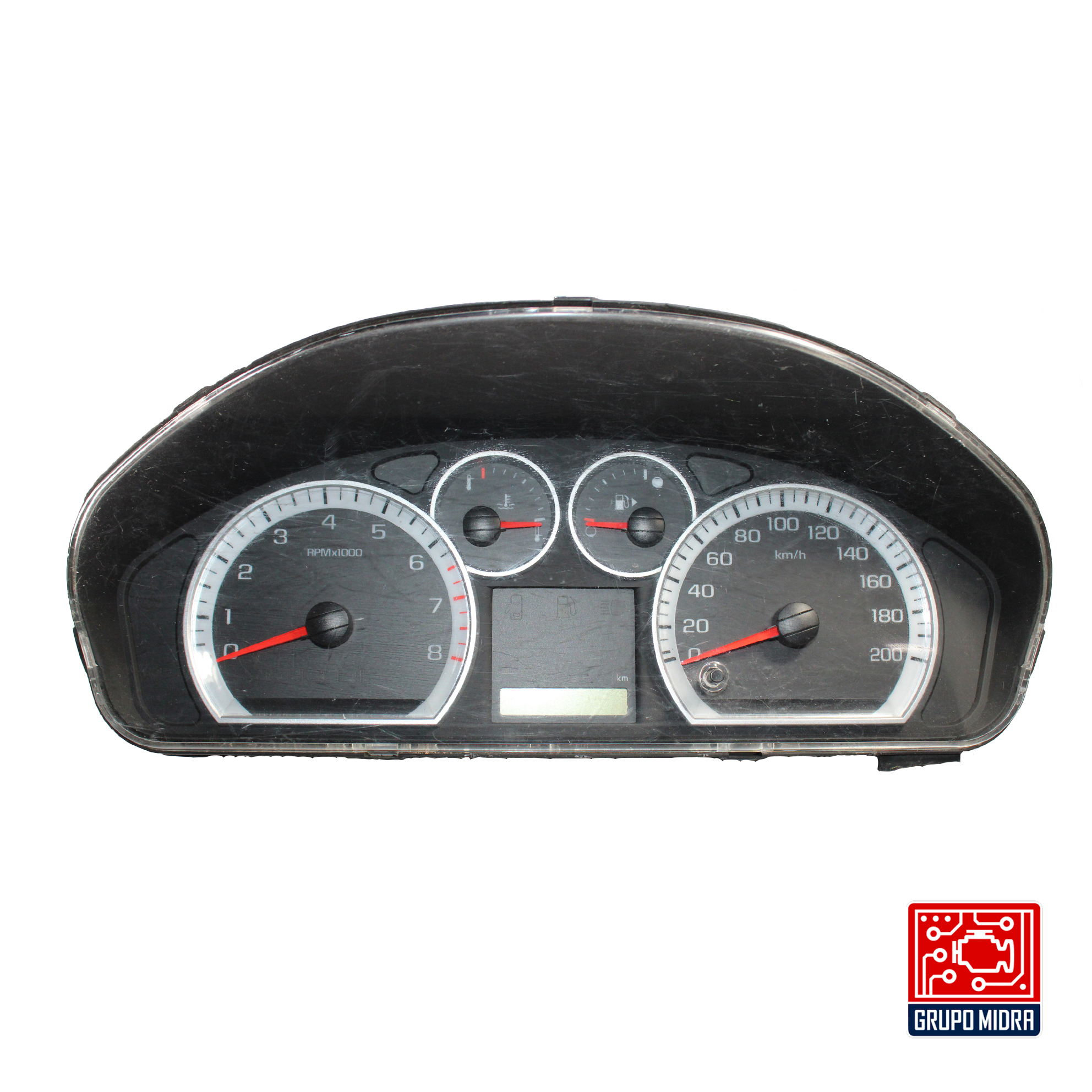 Cluster Velocímetro, Chevrolet Aveo Clasico 2009 - 2017, Negro.