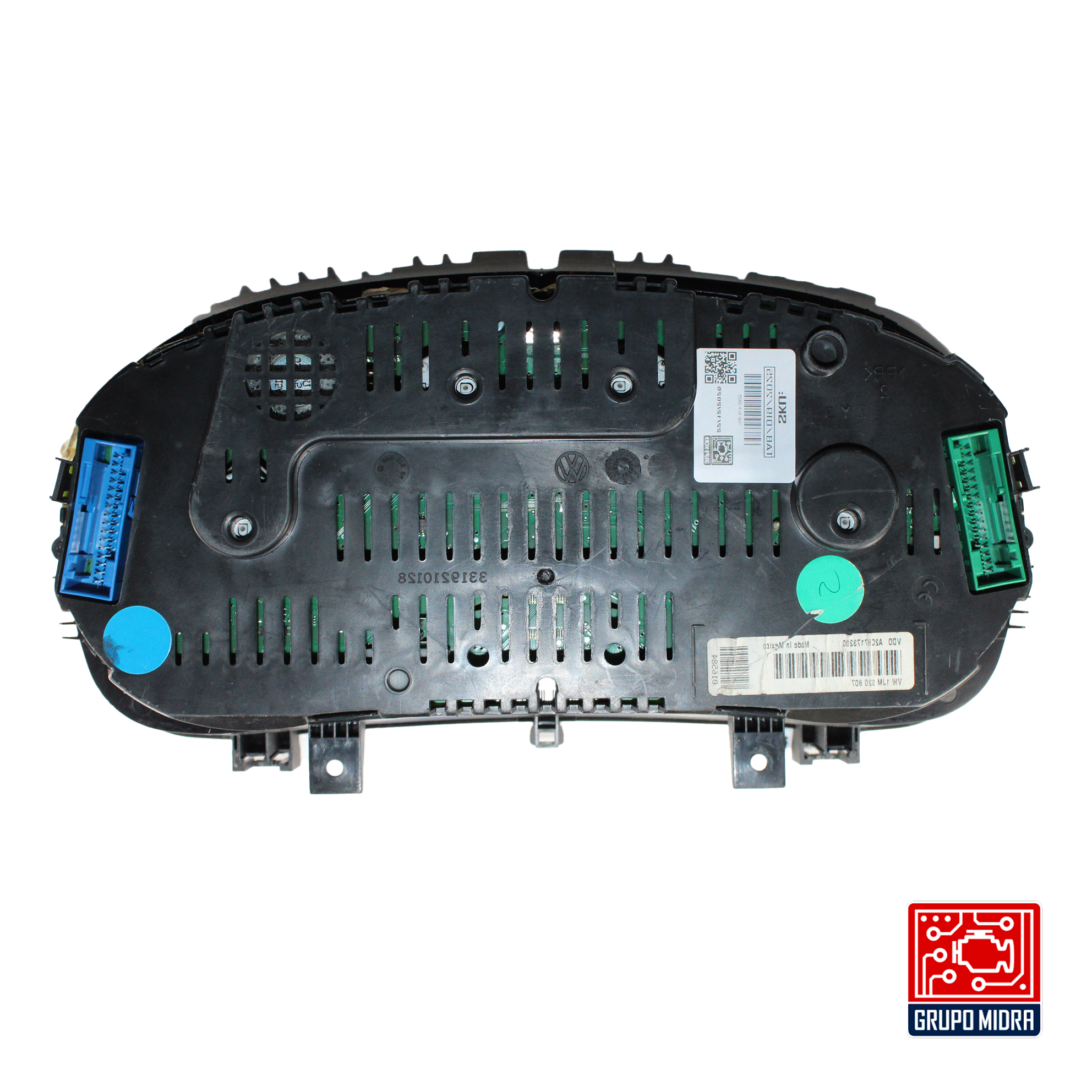 Cluster Velocímetro, VW Jetta Clasico 2014, Negro. - Image 2