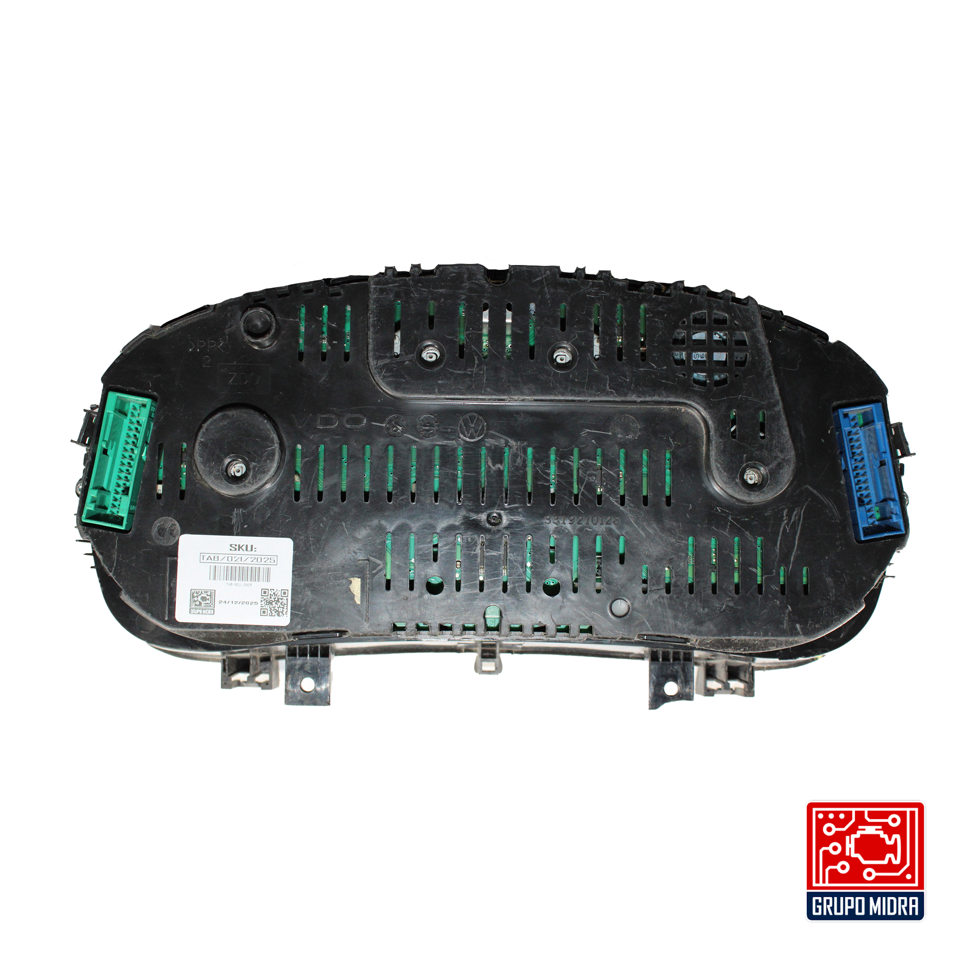 Cluster Velocímetro, VW Jetta Clasico 94 - 07, Negro. - Image 2