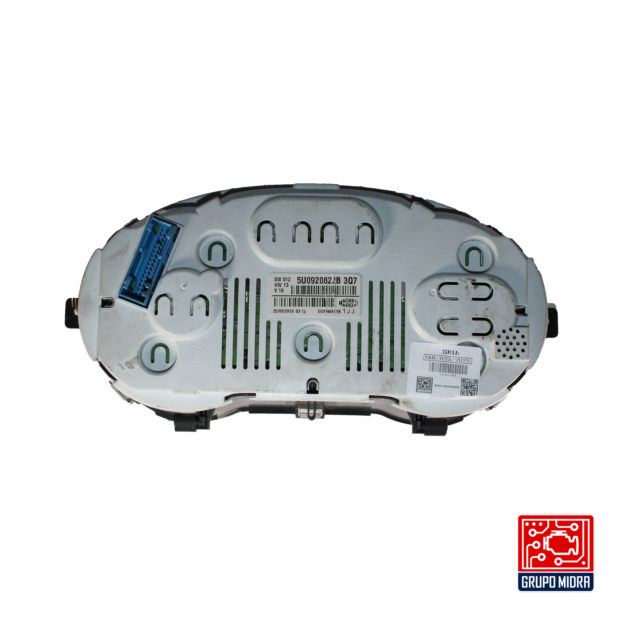 Cluster Velocímetro, VW Gol 2012 - 2014, Negro. - Image 2