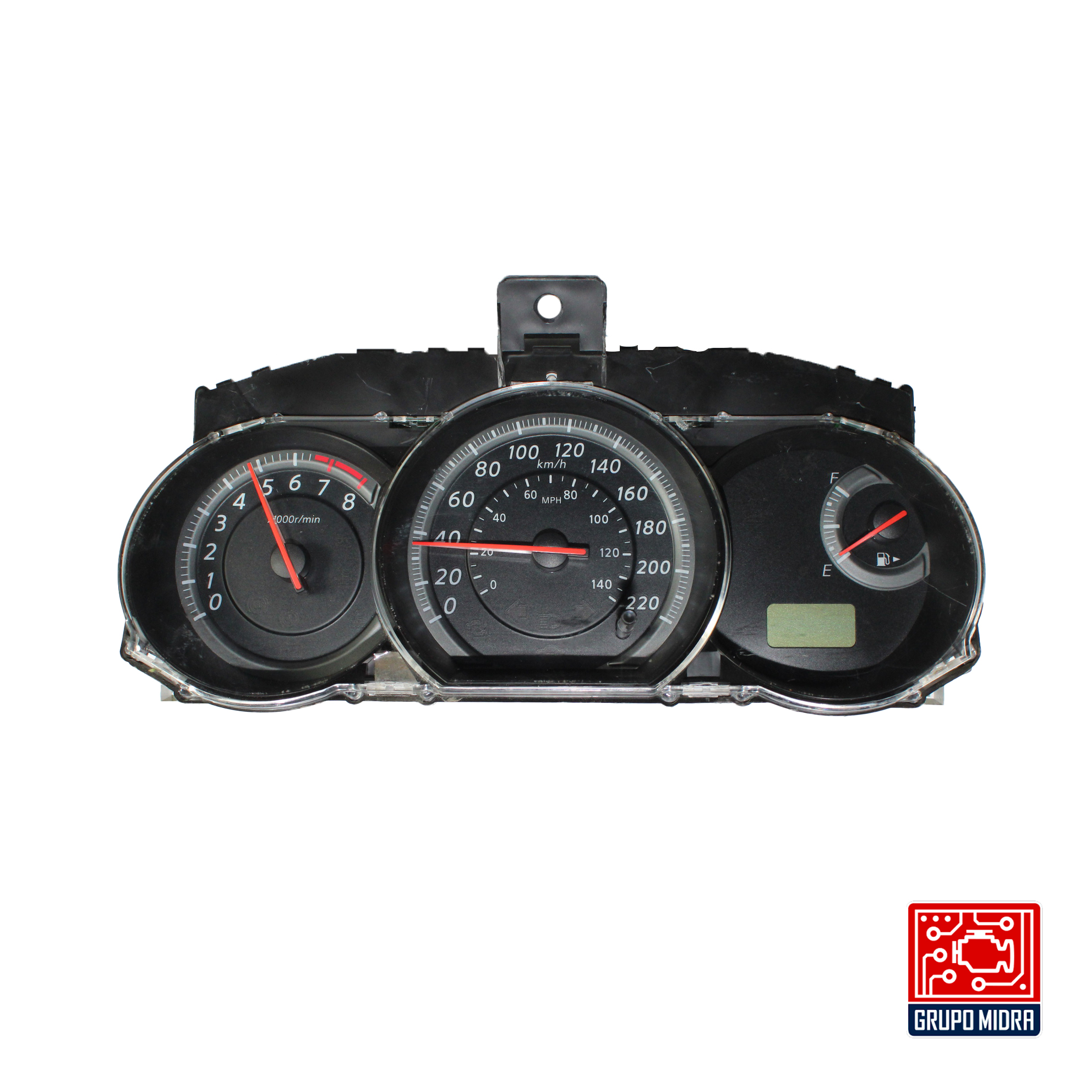 Cluster Velocímetro, Nissan TIIDA 2007 - 2012, Negro.