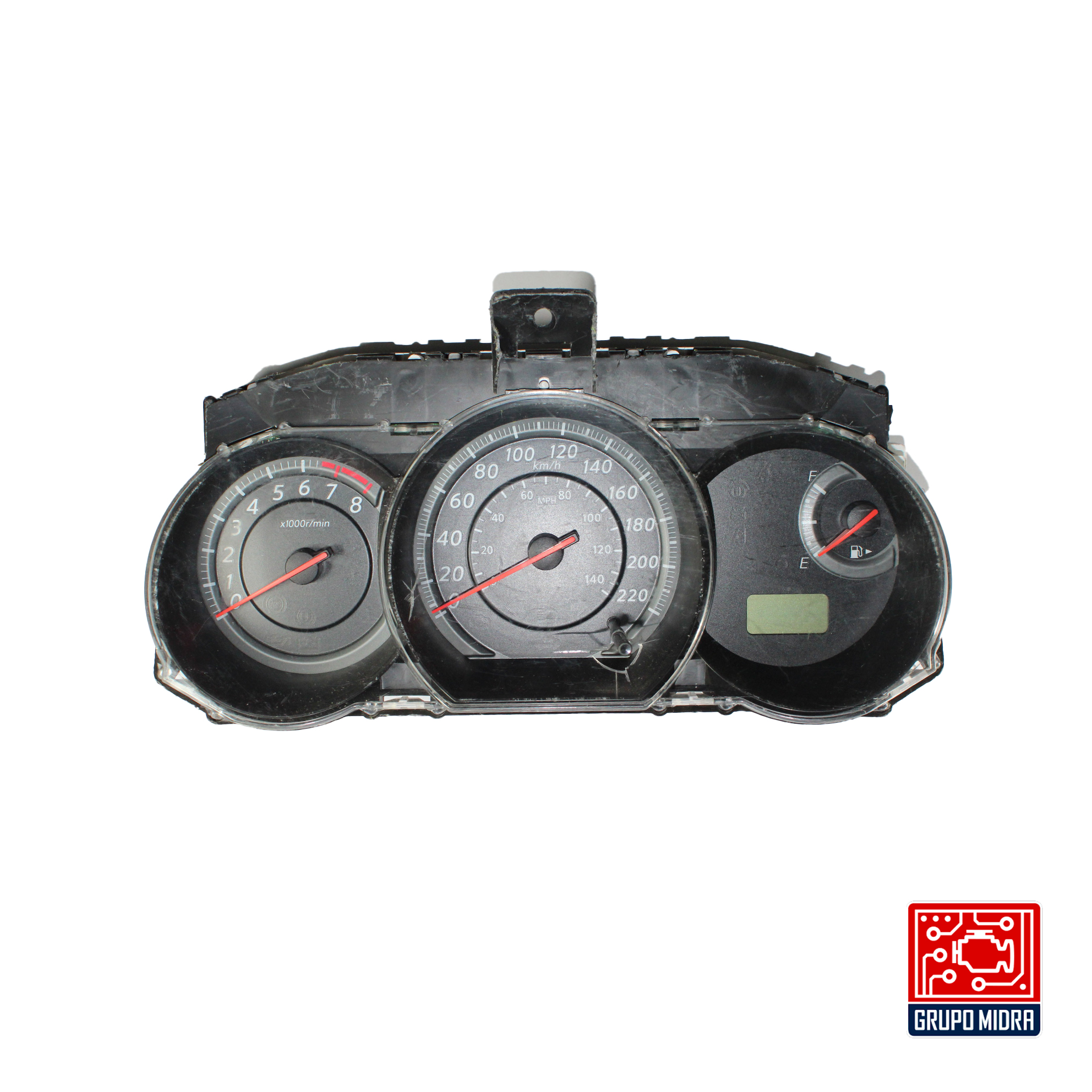 Cluster Velocímetro, Nissan TIIDA 2007 - 2012, Negro.