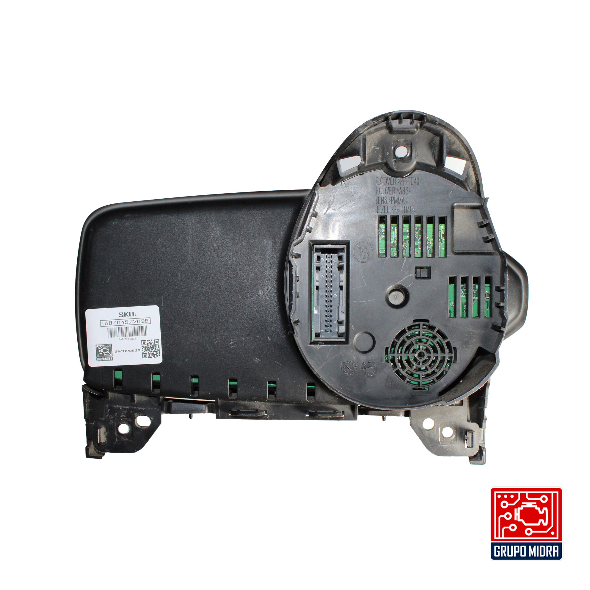 Cluster Velocímetro, Chevrolet Sonic, 1.6L, 2012-2016, Gris y Negro. - Image 2