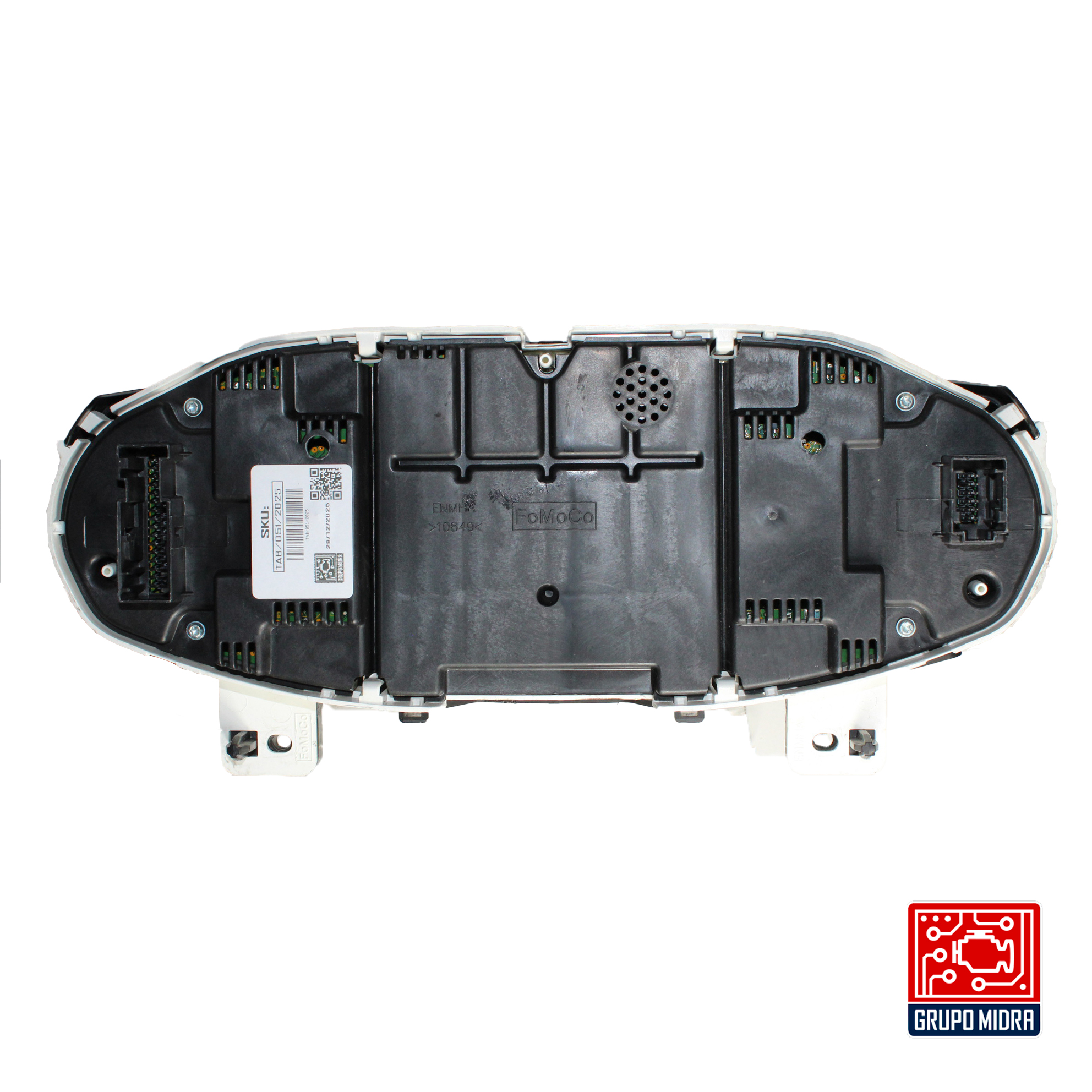 Cluster Velocímetro, Ford Fiesta, 2011-2015, Negro. - Image 4