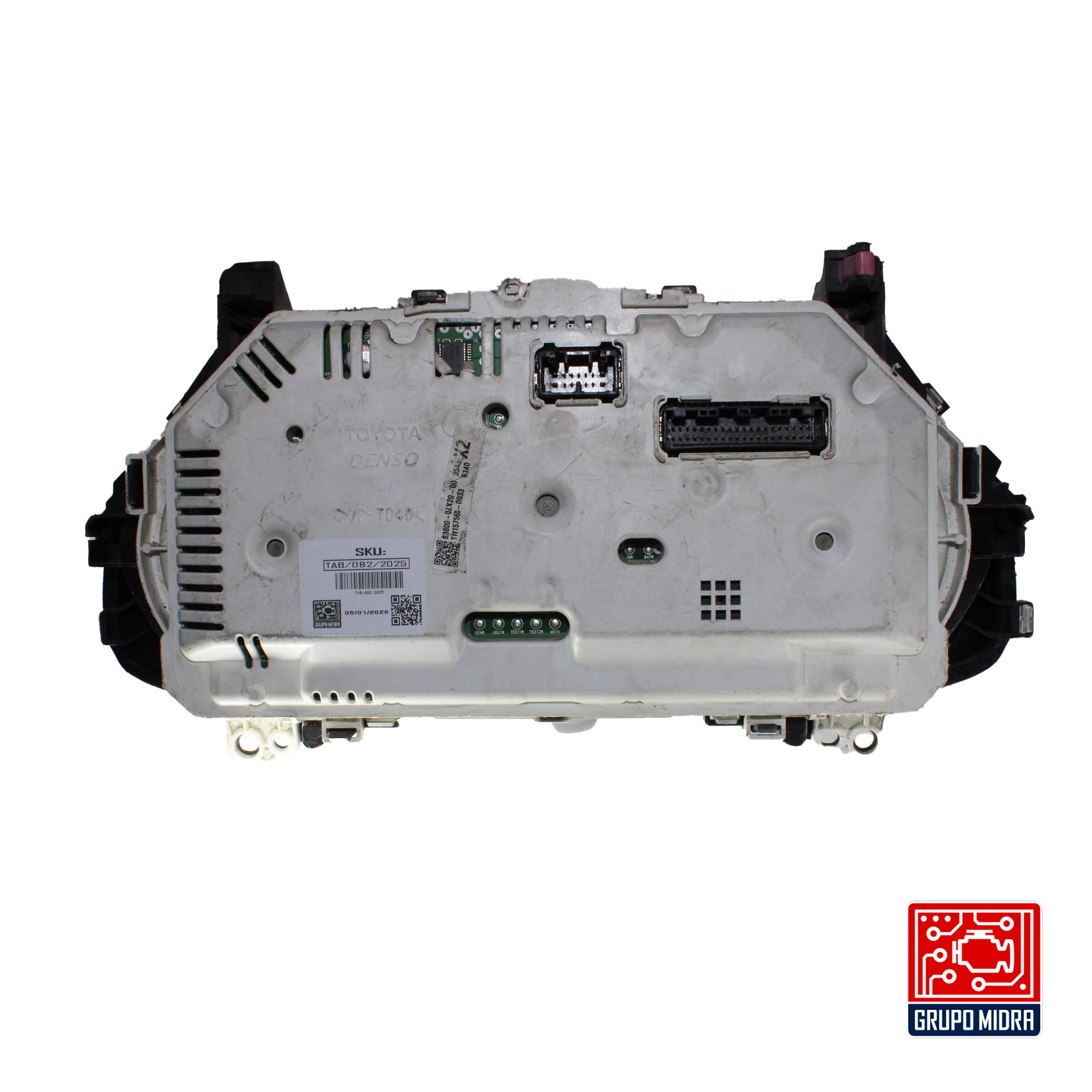 Cluster Velocímetro, Toyota Corolla, 2014-2016, Negro. - Image 2