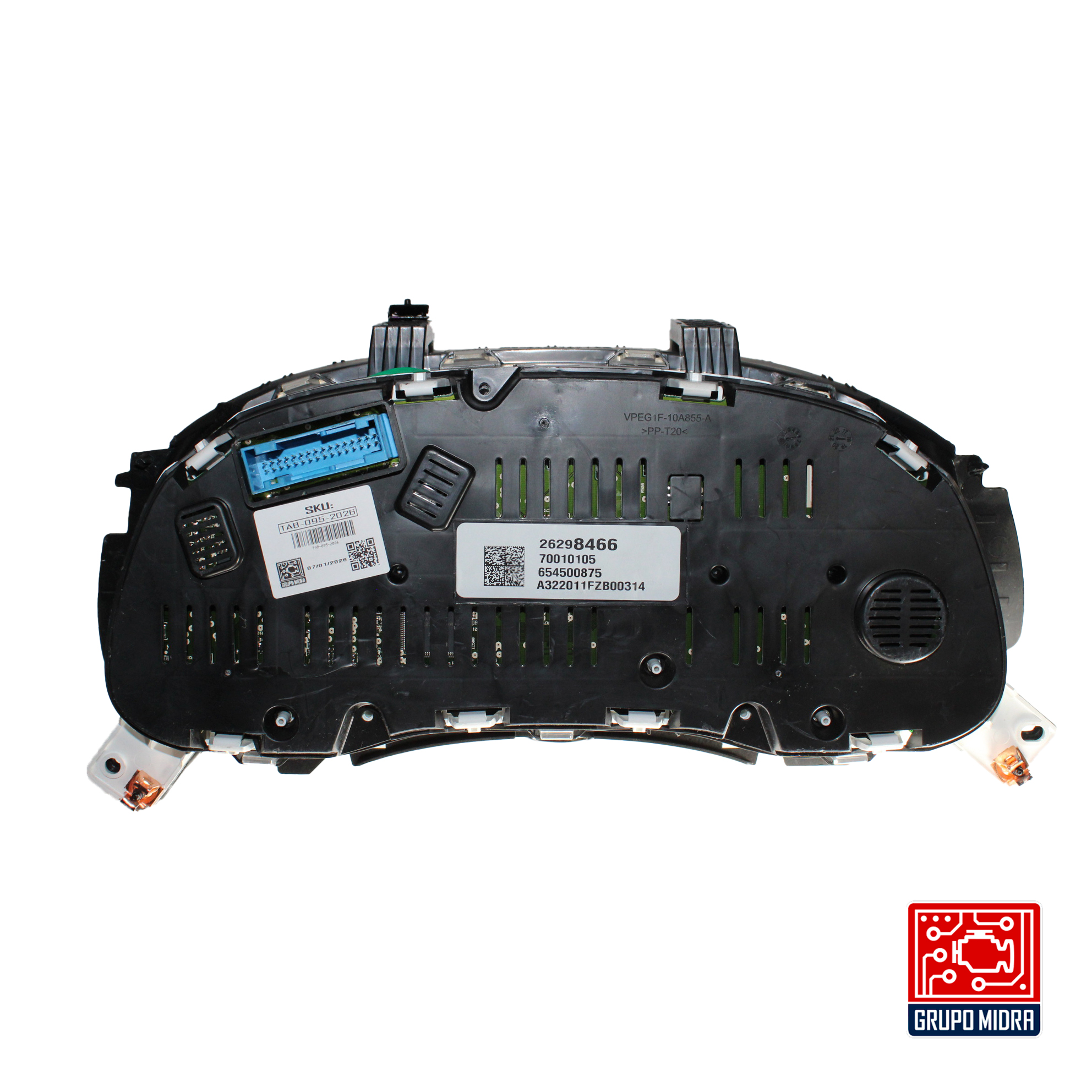 Cluster Velocímetro, Chevrolet Aveo NG, 2018-2023, Negro. - Image 2