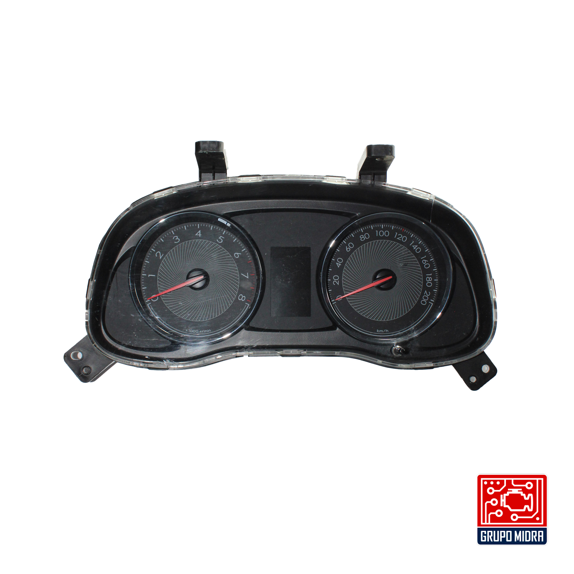 Cluster Velocímetro, Chevrolet Aveo NG, 2018-2023, Negro.